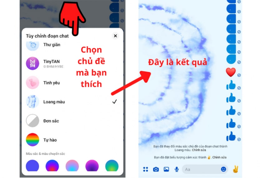 Ứng dụng hình nền tin nhắn SMS cho Android  Xù Concept