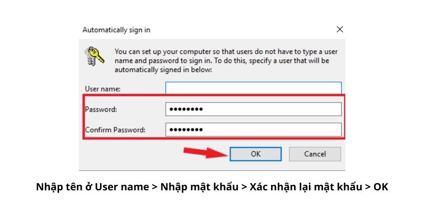 Cách tắt mật khẩu đăng nhập máy tính win 10