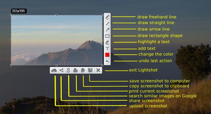 Cách chụp màn hình laptop ASUS bằng Lightshot